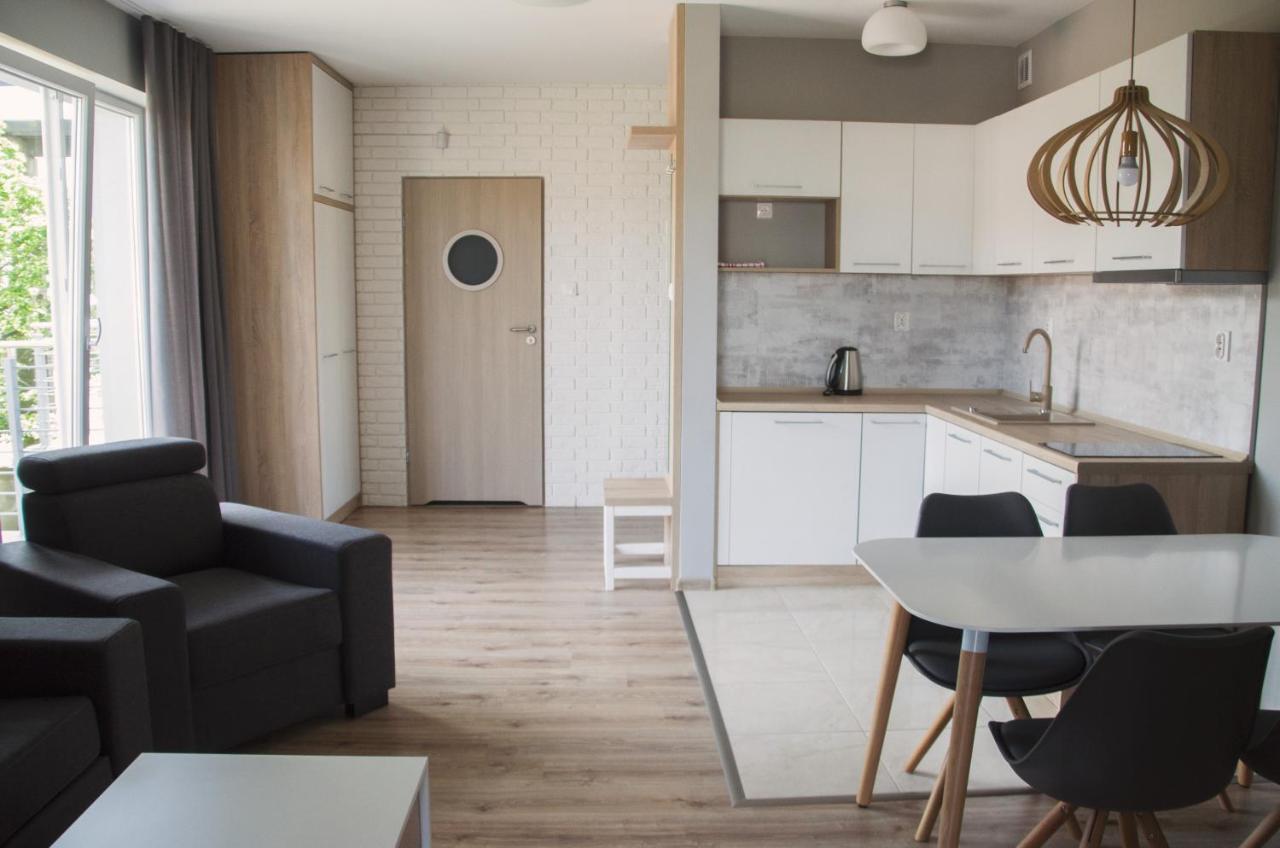 Apartament Przystan Ujście-Darłowskie Exterior foto